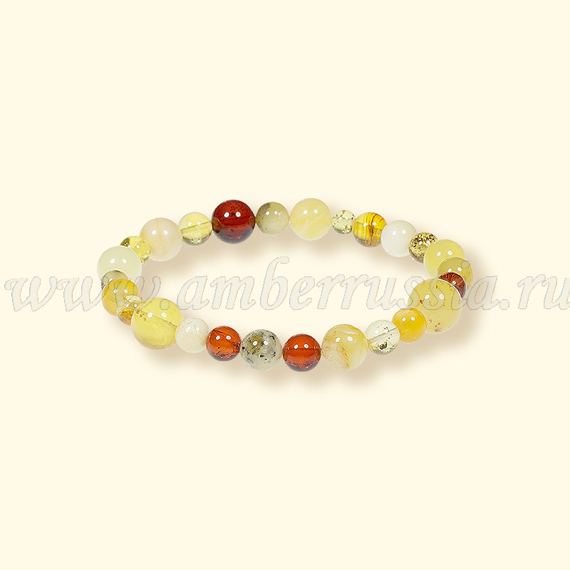Браслет, Янтарь